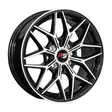14X7 100/114.3X8 ET-10 CB73.1 HYPER SILVER/LIP POLISH