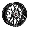14X6 100/114.3X8 ET35 CB73.1 BLACK MACHINE