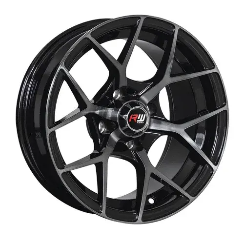 14X7 100X4 ET5 CB73.1 BLACK/MACHINE BLACK