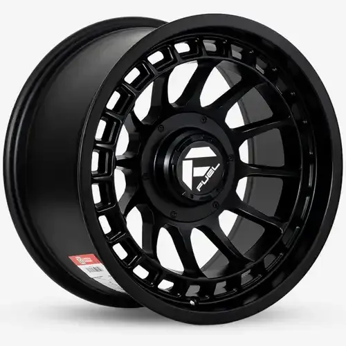 17X9 135/139.7X12 ET-5 CB106.1 SMATE BLACK/LIP BLACK - 1