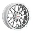14X6 100/114.3X8 ET35 CB73.1 SILVER MACHINE/UNDERCUT