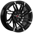 14X7 100/114.3X8 ET20 CB73.1 BLACK MACHINE